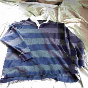 John Ashford Rugby Shirt 100% Cotton Ex